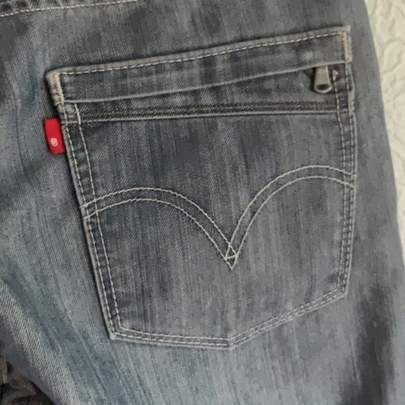 Levi's Men's Dark Gray Straight Jeans 527 - Picture 3 of 11